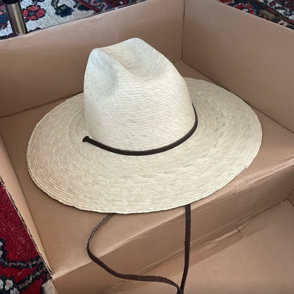 ASN Surfer Boi Wide-Brimmed Straw Hat - Picture 2 of 2